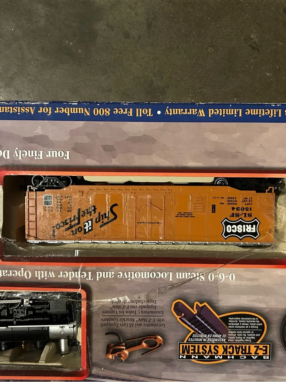 Bachmann Chattanooga Electric Train Set with E-Z Track HO Scale